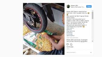 Nggak Nyangka! Motor Bisa Digunakan untuk Ini...