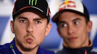 Finis Keempat di Catalunya, Lorenzo Gerendeng Gaya Balap Marquez