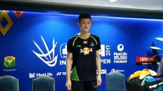 Tumbang, Chen Long Angkat Jempol Buat Prannoy