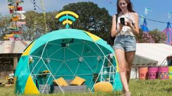 Ingin Menginap di Tenda Cerdas Pertama Terhubung dengan 4G