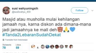 8 Tanda Lebaran Sudah Dekat Menurut Netizen