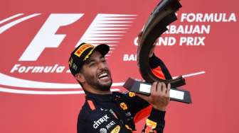 Vettel Kena Penalti, Ricciardo Raih Podium Pertama