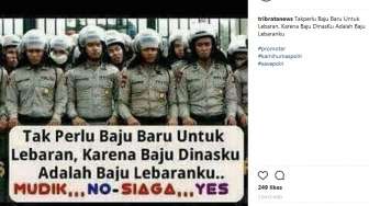 Lihat Ini, Anda akan Bilang Terima Kasih Polisi Sudah Jaga Mudik