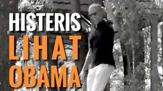 Saat Pengunjung Teriak Histeris Lihat Obama di Puncak Becici