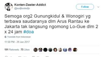 'Doa-doa' Sudjiwo Tedjo untuk Pendatang Baru di Jakarta