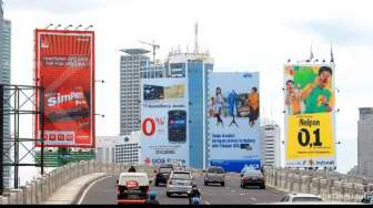 BPRD Bakal Tebang Seluruh Reklame Penunggak Pajak di Jakarta