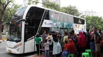 Bus Tingkat Diminati Warga