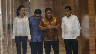 Panitia Khusus Angket Komisi Pemberantasan Korupsi (KPK) melakukan rapat internal tertutup di Kompleks Parlemen, Senayan, Jakarta, Senin (3/7).