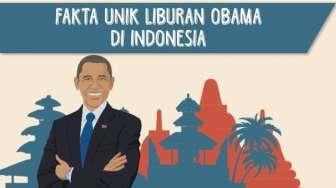 Disupiri Jokowi Sampai Galau Es Cendol, Ini 8 Fakta Liburan Obama