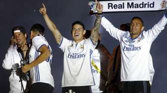 Dibuang, James: "Terima Kasih Madrid"