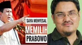 Viral! Jonru Ginting: Saya Menyesal Pilih Prabowo