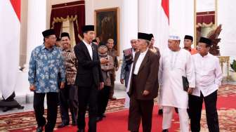 Di Hadapan Ulama, Jokowi Jelaskan Soal Perppu Ormas