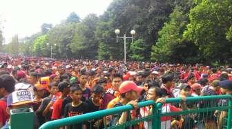 Macan Kemayoran Antusias Sambut Kembalinya The Jakmania di Tribun Saat Laga Persahabatan Lawan Sabah FC