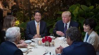 Cueki Trump, Istri PM Jepang Pura-pura Tak Bisa Bahasa Inggris