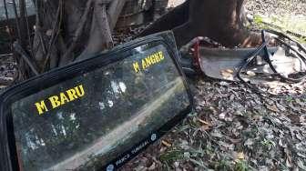 Tiga Saksi Berusaha Tolong Supir, Tapi Api Keburu Membakarnya