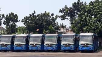 Trik Maling Bus Feeder Transjakarta Lewati Tol sampai Jawa