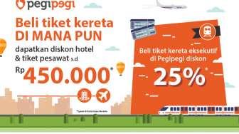 Ada Diskon Menarik dari Pegipegi di "KAI Travel Fair", Datang Yuk!