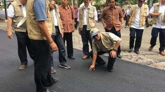 Agustus, Kementerian PUPR Campur Aspal dan Plastik di Bekasi