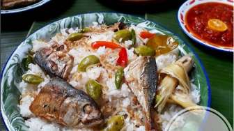 Nasi Liwet Ikan Asin Peda Bikin "Nagih"