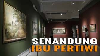 "Senandung Ibu Pertiwi" , Menguak Kecantikan Lukisan di Istana !