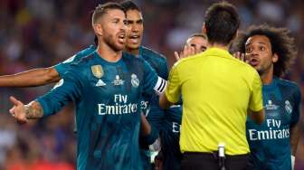 Ronaldo Diusir Wasit, Ini Reaksi Kapten Madrid