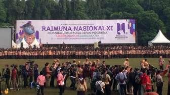 Di Depan Jokowi, Adhyaksa Singgung Anggaran Pramuka Dihambat