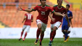 Babak penyisihan grup B SEA Games XXIX Kuala Lumpur 2017 di Stadion Shah Alam, Selangor, Malaysia, Selasa (15/8).