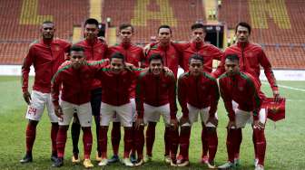 Berikut Susunan Pemain Timnas U-22 Indonesia vs Myanmar