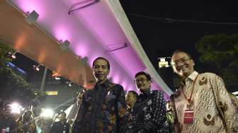 Jokowi Buka Acara Count Down Asian Games 2018 di Monas