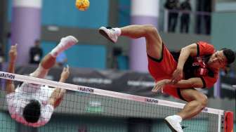 Sepak Takraw Indonesia Kalah