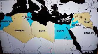 Aktivis Zionis Murka, Media Australia Hapus Israel dari Peta