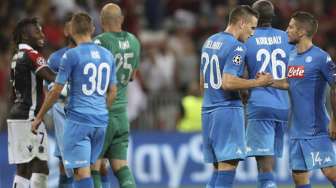 Napoli Lolos ke Fase Grup, Berikut Hasil Play-off Liga Champions