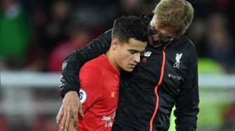 Klopp Isyaratkan Mainkan Coutinho Lawan Man City