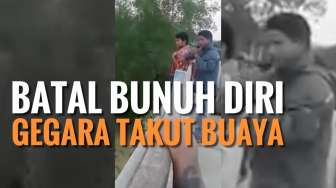 Wah! Orang Ini Batal Bunuh Diri karena Takut Sama Buaya