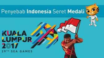 Terungkap! Ini Penyebab Indonesia Seret Medali di SEA Games 2017