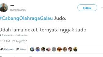 Sindir Malaysia, Tagar #CabangOlahragaGalau Ramai di Twitter