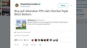 Heboh! Ditjen Pajak Komentari PPh Spongebob dan Squidward