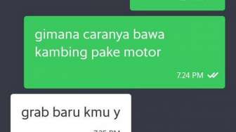 Jelang Idul Adha, Driver Ojek Dapat Orderan Aneh Kayak Gini