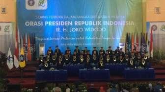 Jokowi Berorasi di Sidang Dies Natalis ke-54 IPB