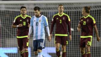 Gol Bunuh Diri Bek Venezuela Selamatkan Argentina dari Kekalahan