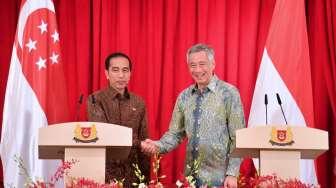 Presiden dan Perdana Menteri Singapura Ucapkan Selamat untuk Jokowi