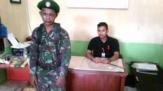 Kelewatan! Tentara Gadungan Ini Main Perintah Anggota TNI Senam Poco-poco