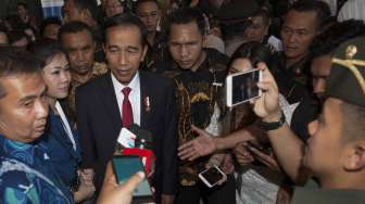 Presiden Joko Widodo menghadiri Rapat Komisi Asia Ikatan Notaris Internasional dan Seminar Internasional Ikatan Notaris Indonesia di Nusa Dua, Bali, Jumat (8/9).