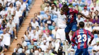 Madrid Ditahan Imbang Levante di Santiago Bernabeu