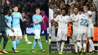 Madrid dan City Pesta Gol, Liverpool Kantongi Satu Poin