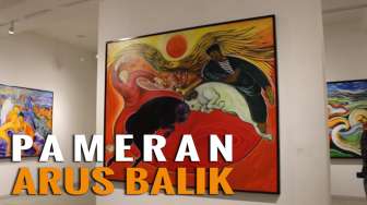 Goretan Lukisan di Pameran Ini Menyiratkan Isu Sosial Indonesia