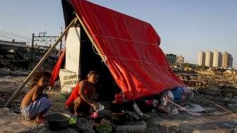 Kondisi Memprihatinkan Korban Kebakaran Kampung Bandan