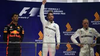 Klasemen Sementara Pebalap dan Konstruktor Usai F1 GP Singapura