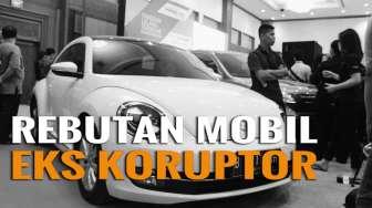 Beginilah Kehebohan di Lelang Mobil Bekas Koruptor