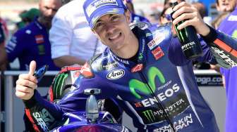 Raih Pole Position di Aragon, Vinales Merasa Luar Biasa Puas